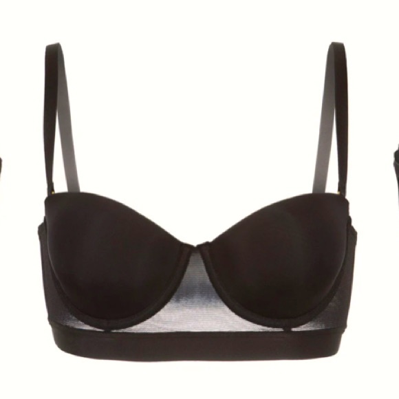 Lively The Smooth Strapless Black Bra 32DDD with removable straps - Picture 1 of 9